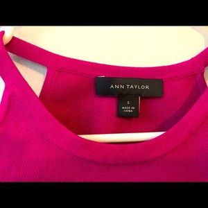 Ann Taylor open shoulder top.